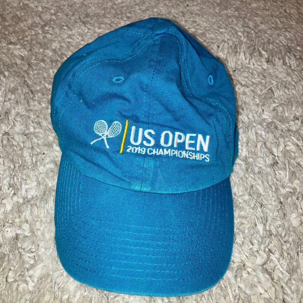 2019 U.S. Open Tennis Hat – Turquoise Adjustable Cap